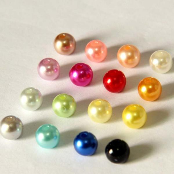 High Quality DIY Handmade ABS Imitation Mix Color Plastic Pearls Beads