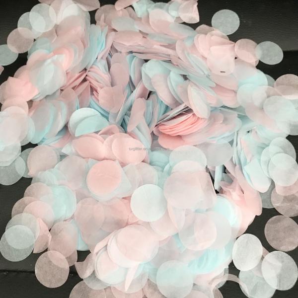 Valentine's Day Party Confetti 100% Natural Heart Tissue Paper Confetti Eco-Friendly and Biodegradable