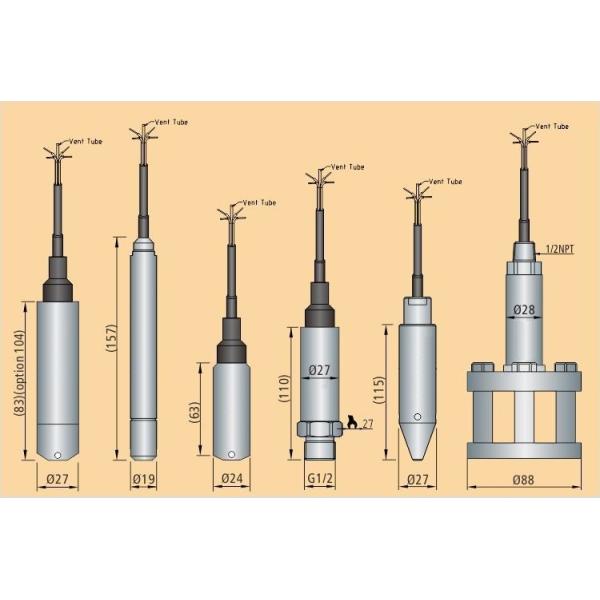 High Accuracy 4-20mA Photoelectric Water Level Sensor For Tank Measure Instrument