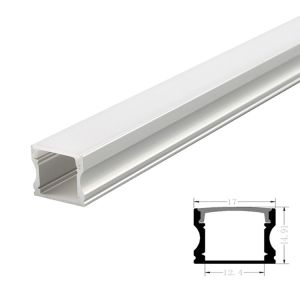 Cheap Surface Mounted Linear ALU LED Profile Light With Diffuser For Led Strip wholesale