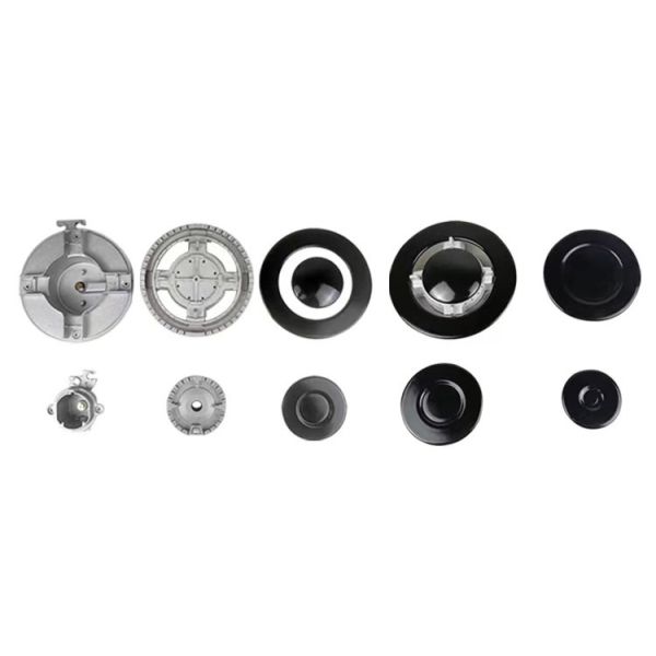 Brass Burner Cap Commercial Free Standing Oven Multifunctional Freestanding Gas Cooker Oven