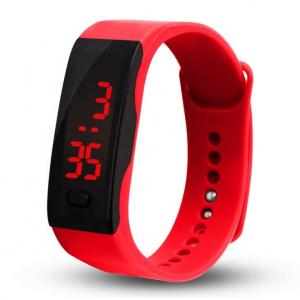 Cheap Colorful Silicone Bracelet Watch Waterproof Customized Brand For Sport wholesale