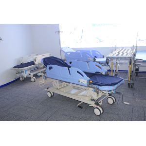 2160MM 89cm Hydraulic Patient Transfer Trolley Emergency Ward Cart