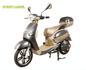 Cheap 35km/H Pedal Assisted Electric Scooter , 48V 500W Vespa Type Electric Scooter wholesale