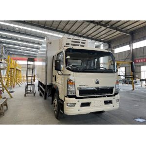 Cheap SINOTRUK HOWO 10 Ton Refrigerated Truck 160HP RHD wholesale