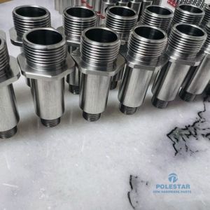 Buy cheap SUS316 Stainless Steel Precision Components External Thread Pagoda Joint CNC from wholesalers
