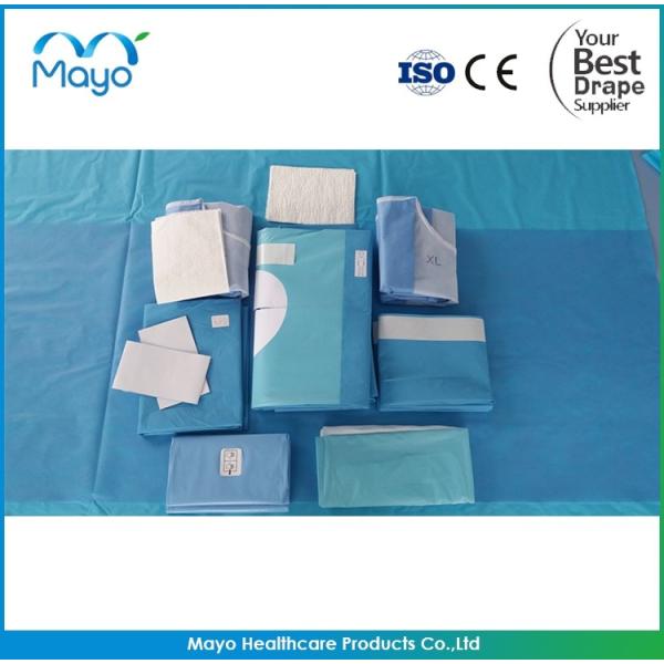CE Approved Hip Drape Disposable Surgical Packs Customization