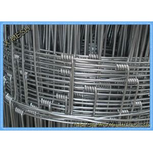 Hot Dipped Galvanized Hinge Joint Fencing For Animals Feeding