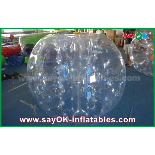 Outdoor Inflatable Games 0.8mm PVC Adult Inflatable Human Bubble Zorb Soccer Ball For Sports Games