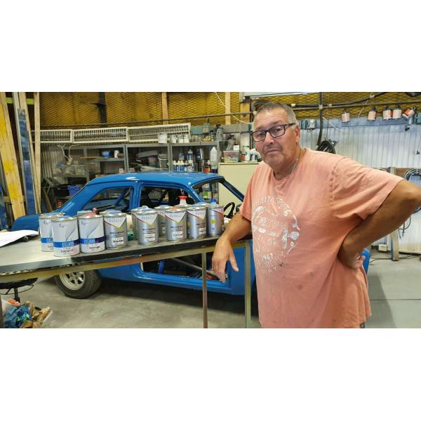 1k2k High Sales Environmentally Friendly Car Repair Paint Metal Gold Car Paint