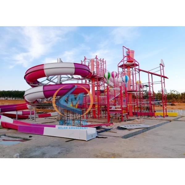 Big Ocean Theme Water Feature Playground 42x30m For Commercial Use