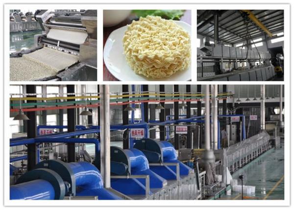 Quality Hot Air Drying Instant Noodle Making Machine Production Line Without Oil for sale
