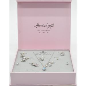 Cheap BSCI Pink Handmade Hard Paper Gift Box Wig Subscription ALLICO wholesale