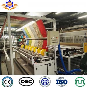China Non Woven Textiles Carpet Backing Machine PVC TPR TPE Double Screw Backing Coating on sale