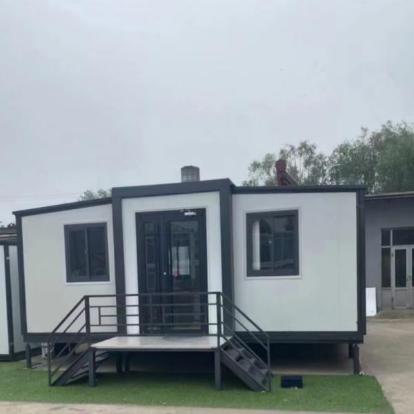 Mobile Living Container House with 2 Bedrooms and 1 Bathroom in Prefab Folding Design