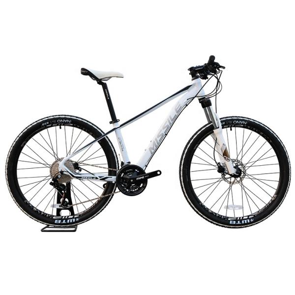 Ergonomic Saddle and Suspension Fork Equipped 27.5 Inch Aluminum Frame Mountain Bike