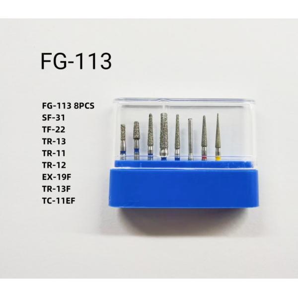 FG High Speed Polishing Rotary Bur Surgical Stainess Steel Dental Diamond Burs