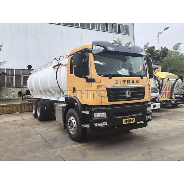 SITRAK Professional Small Vacuum Sprinkler Truck for Environmental Sanitation High-Pressure Cleaning