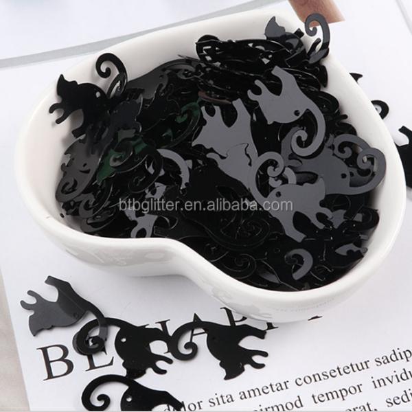 Add Some Fun to Your Toys Collection with Colourful Glitter Mix of Star Pumpkins Ghost Witches Hat Bat Halloween Shapes