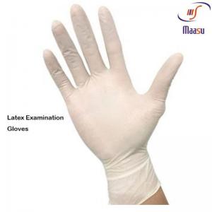 China EN455 Powder Free Latex Surgical Gloves , Disposable Latex Work Gloves on sale