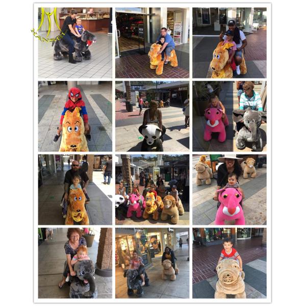 Hansel amusement park children ride on electric toy animal scooter