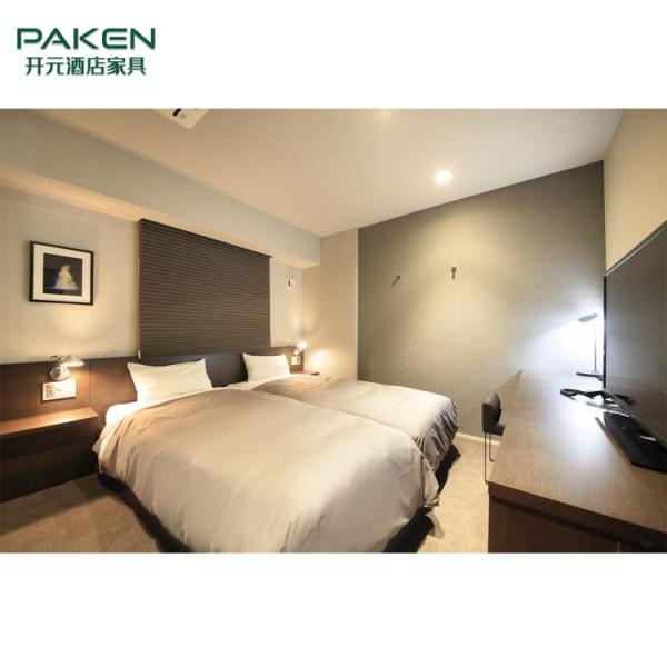 Five Star Oak Veneer Hotel Bedroom Furniture Sets