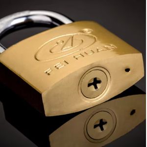Buy cheap Antirust Imitation Copper Padlock Toolbox 38mm Custom Logo from wholesalers