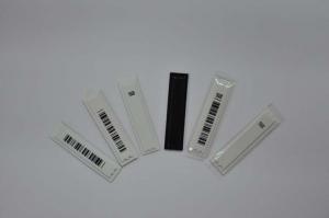 Cheap Frequency 58kHz Custom Printed Barcode Labels for EAS bag , 10.8mm Width wholesale