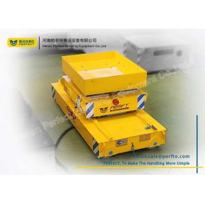 Steel Material Handling Equipment Industrial Cargo Transfer Cart Rail Traverser