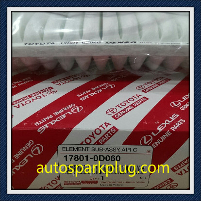 Filter Element Hot Sale Air Filter 17801-0d060 for Toyota Corolla 1nr Nre180