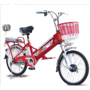 Lithium Battery Powered 240W 48V 24 Inch Wheel Electric Bike