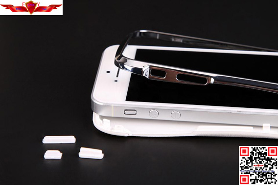 Unique Design 100% Qualify 3D Printing Aluminum Bumper Case For Iphone 5/5S With Gift Box