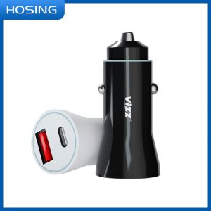 Black White High Output LG16 Lightning Cable Car Charger