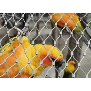 Flexible Stainless Steel Wire Rope Mesh 304L 5mm Aviary Bird Mesh Balustrade
