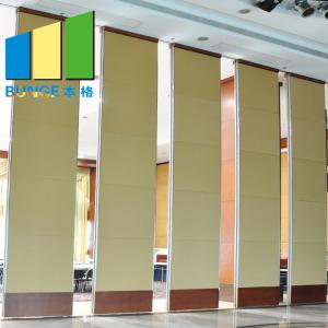 China 65 mm Sliding Partition Walls Panel Installation System Size For Learning Center on sale
