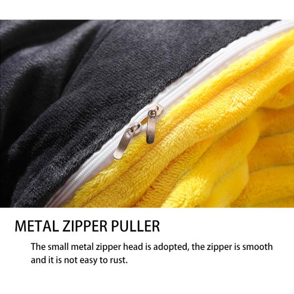 Stripes Pattern Magic Fleece Double-sided Bedding Set 4 Pieces All-Season Collections