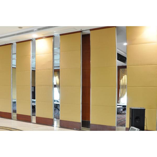 Restaurant Retractable Screen Acoustic Room Dividers Folding Sliding Floor to Ceiling
