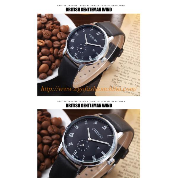 060B Fashion Business Watch Quartz Analog Watches for Man Leather Watch Unisex Watch Women