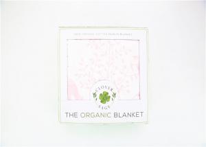 Cheap Beautiful Newborn Baby Girl Blankets , 100% Cotton Muslin Baby Blankets wholesale
