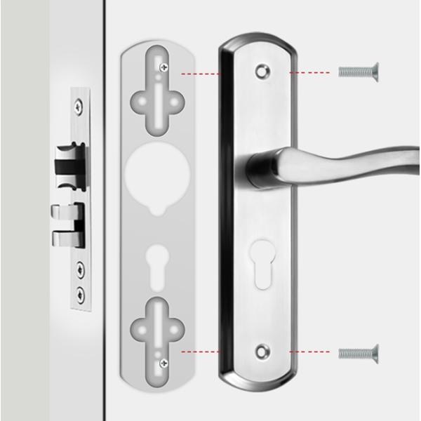 65mm Backset Burglar Proof Mortise Door Lock With 1.2mm Shell