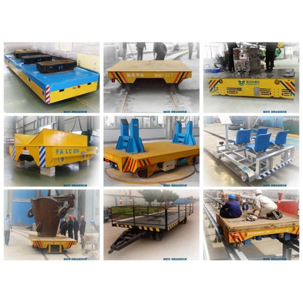 Heat Resistant Coil Transfer Trolley / Warehouse Carts Material Handling Equipment