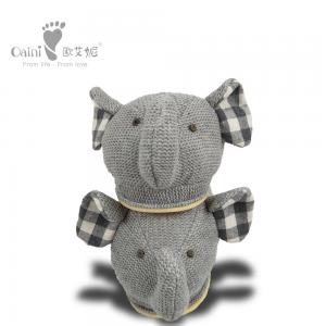 Cheap 18 X 7cm Kids Shoes Warm Infant Shoes Grey Elephant Head Pattern wholesale