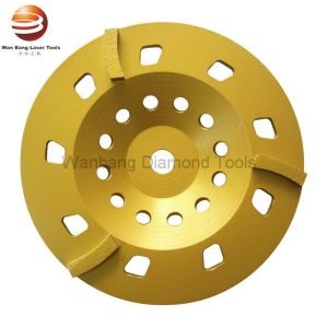 Cheap ISO9001 Approved 3 Segment Diamond Grinding Cup Wheels wholesale