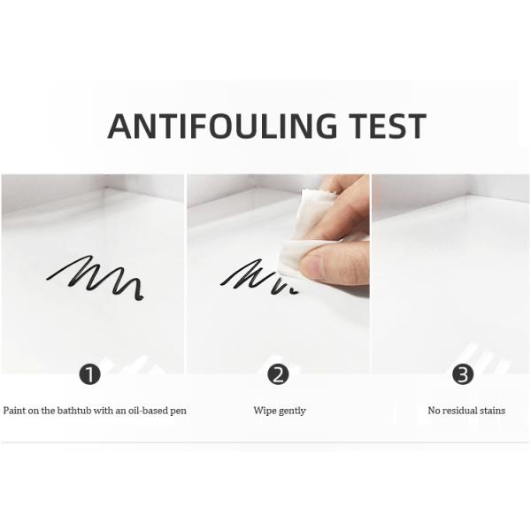 Freestanding 60 Inch Air Jet Bathtubs Whirlpool 1560x800mm Radio Function