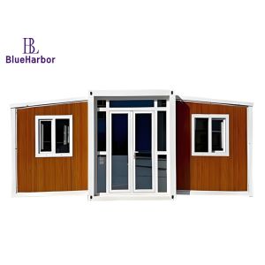 Double Wing Expandable Prefab House Prefabricated Foldable