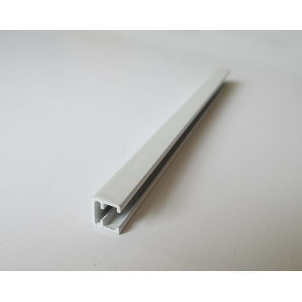 Pure White Powder Coated Aluminum LED Strip Profiles For Small Size LED