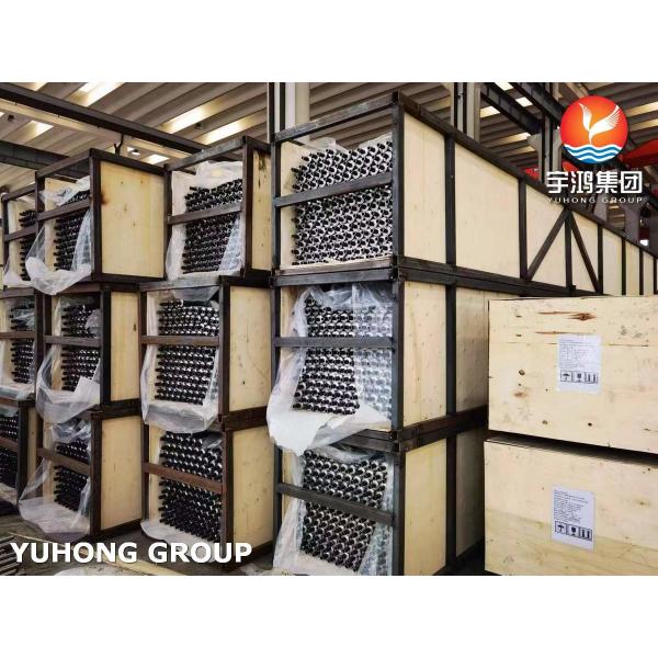 ASME SA210 Gr.A-1 Embedded G Type Fin Tube, Aluminum ASTM B209 Gr.1060, Cooling Tower And Heat Exchanger Application