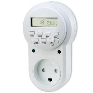 China New Denmark 7 Day Programmable Digital Timer Switch Light Timers Plug Socket Timer with Rainproof Cover on sale