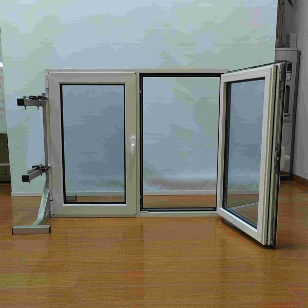 Home Decoration Aluminum Tilt And Turn Windows Customizable Color Triple Glazed Tilt And Turn Windows