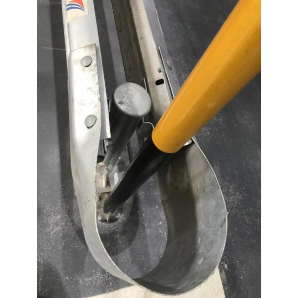 Highway Guardrail Steel Buffer End Galvanized Powder Coated Certified by ISO9001 2000